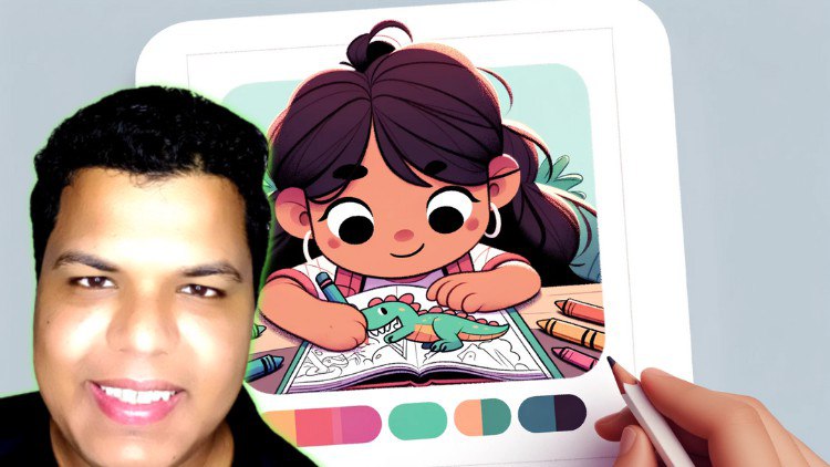 ChatGPT, DALL-E3 & Leonardo AI: Kid’s Coloring Book Creation