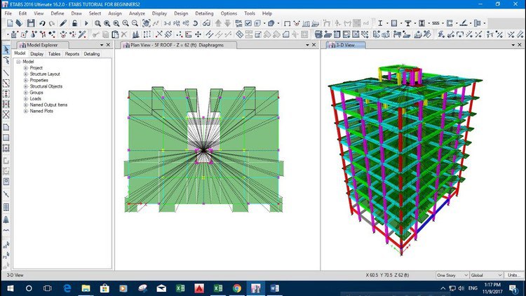 Arabic Ver Learn ETABS & SAFE in the Design of 15 Stories RC