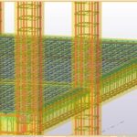 Tekla Structures shop drawing R.C.C Building