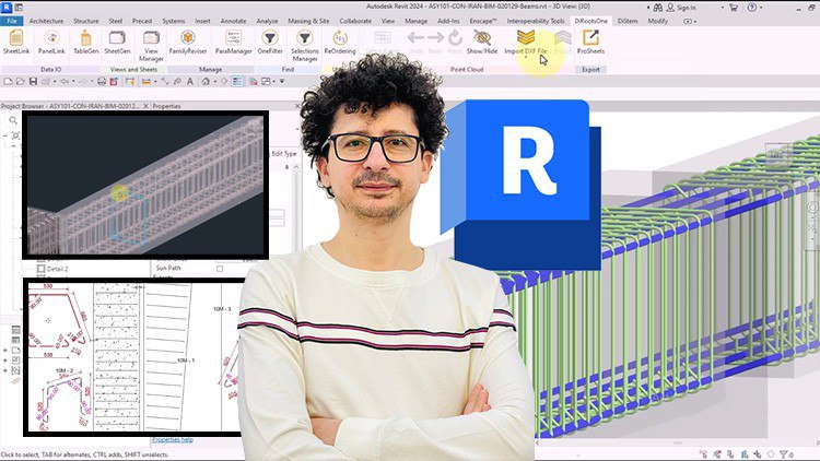 BIM- Concrete Structure Project- For Expert BIM Modelers