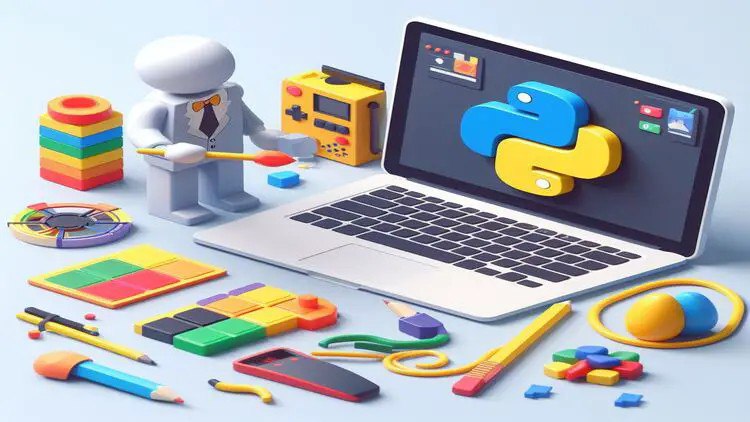 Python Course:Learn Python By building Games 2024 in Python.