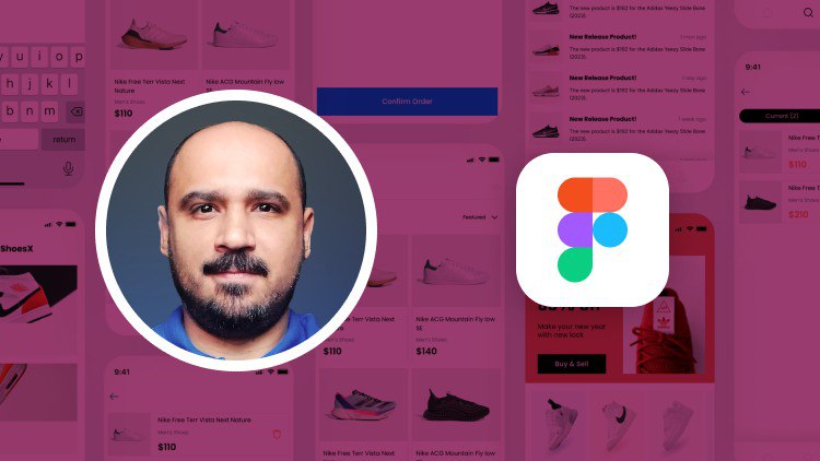 Figma UI/UX Course for Beginners (Arabic)