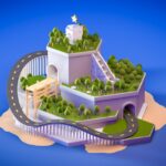 Create Fun Island with Cinema 4D Without plugins