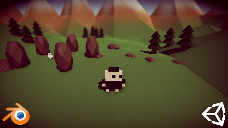 Create a Low Poly Game using Unity, Blender and MagicaVoxel