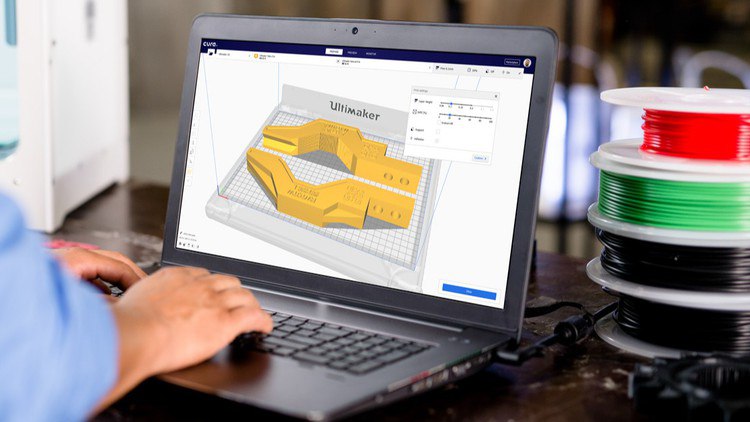 3D Printing with ” Ultimaker CURA Slicer- Start to finish”