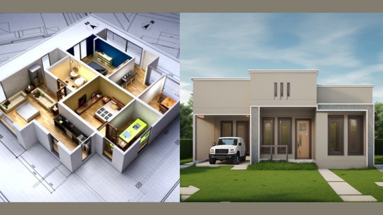 Sketch Up Pro 3D Bungalow From Beginning To Advance Level