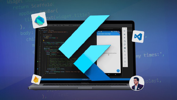 Flutter Masterclass (Dart, APIs, Firebase & More) – 2024