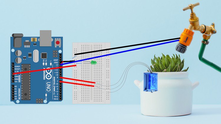 Automatic Irrigation System with Arduino