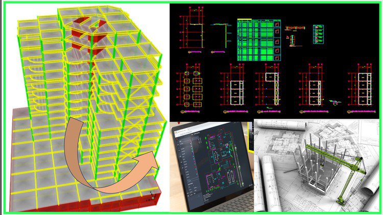 Masters in Structural Engineering & Drawing Reading – Etabs