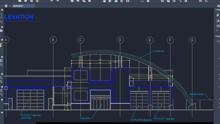 AutoCAD2020 2D Basics & Advanced(Full Projects Civil + Arch)