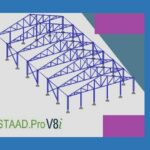 STAAD Pro V8 Industrial Steel Warehouse Design from A to Z