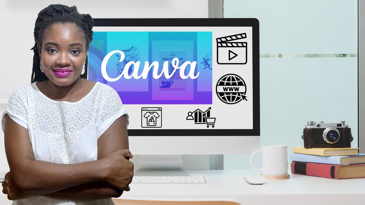 Montage Vidéo, Création de Site Web & POD avec Canva en 2024