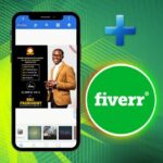 Fiverr Freelancing with SmartPhone Graphic Design Skill